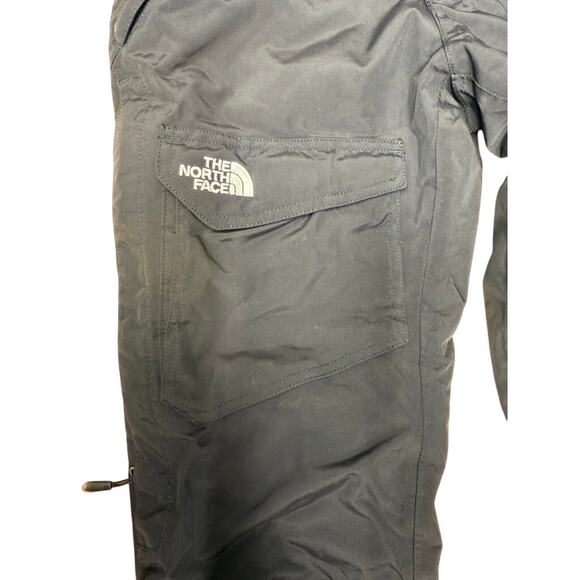"THE NORTH FACE" Women's Black Snow Pants SZ XS Wide Leg Ski Bunny Snowboard - Picture 2 of 12
